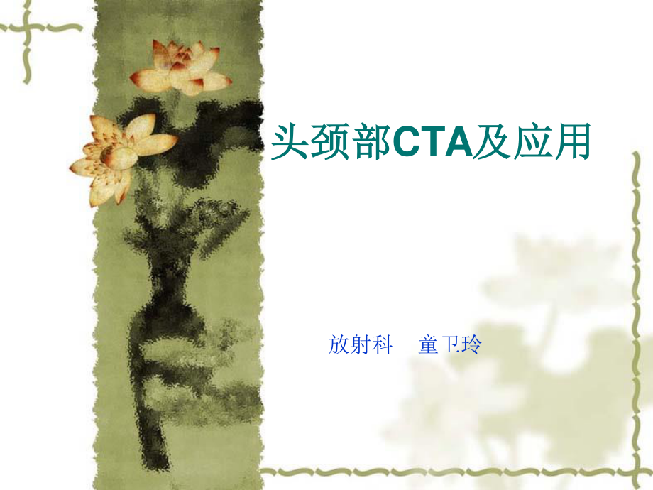 头颈部CTA.ppt_第1页