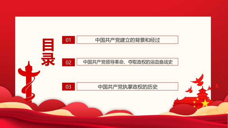 高中主题班会------峥嵘百年光辉历程 庆祝中国共产党成立101周年七一建党节班会课件.pptx_第3页