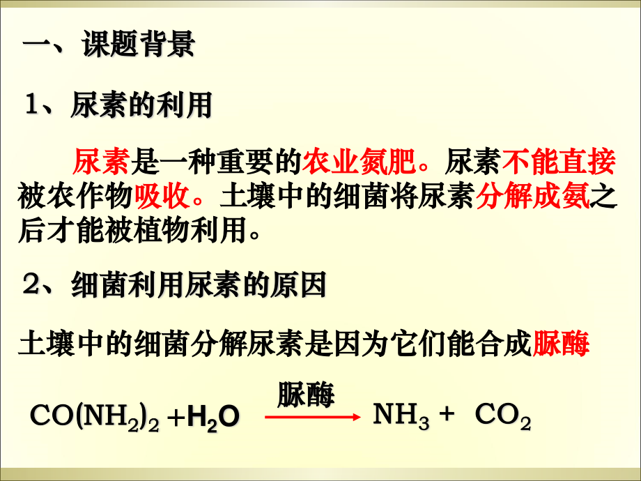 土壤中分解尿素的细菌的分离和计数-上课用.ppt_第2页