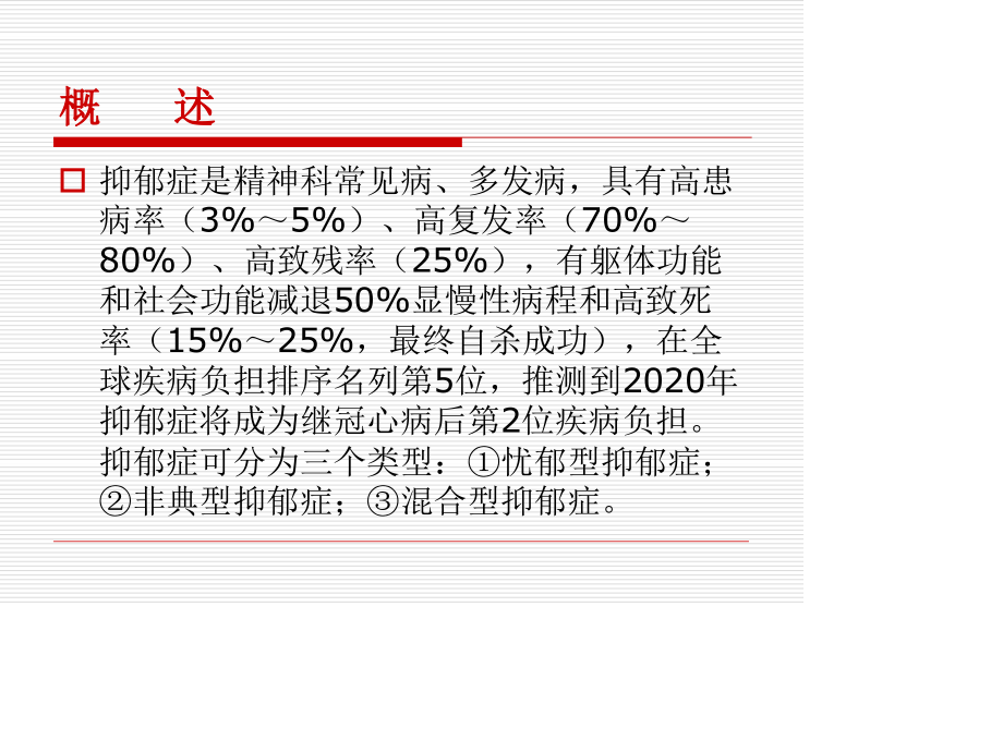 新型抗抑郁药的机.ppt_第2页