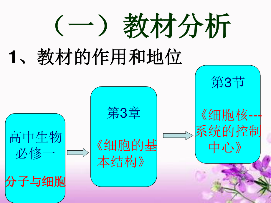 细胞核系统的控制中心说课ppt.ppt_第3页