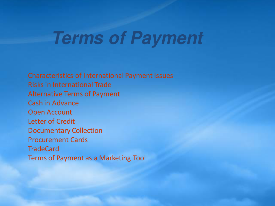 TermsofPayment国际贸易付款条件.pptx_第2页