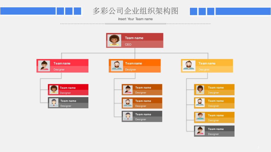 公司组织架构图模板.pptx_第3页