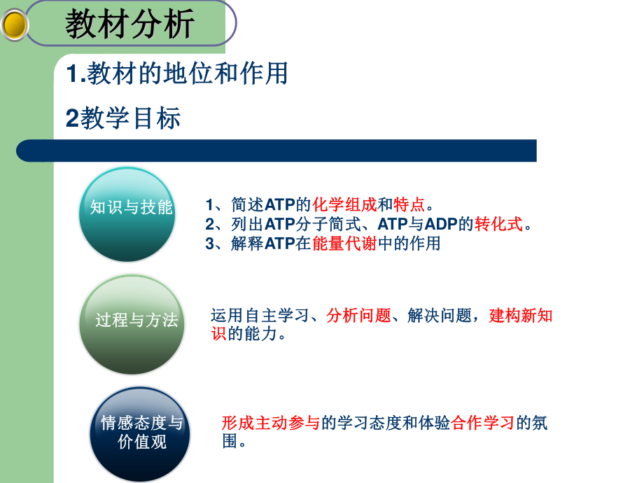 细胞的能量通货ATP-说课.ppt_第3页