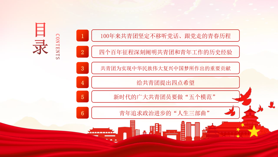 中学党团主题班会----越百年栉风沐雨绽芳华乘风破浪PPT专题课件.pptx_第3页