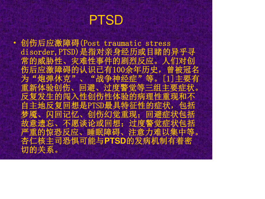 杏仁核与PTSD发病机制的相关性.ppt_第2页