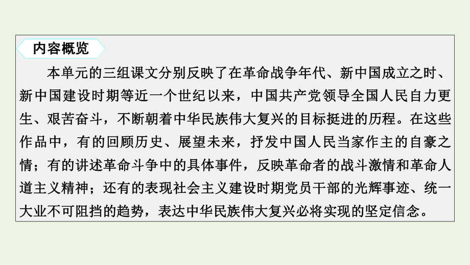 2021_2022学年新教材高中语文第一单元1中国人民站起来了课件新人教版选择性必修上册.pptx_第3页