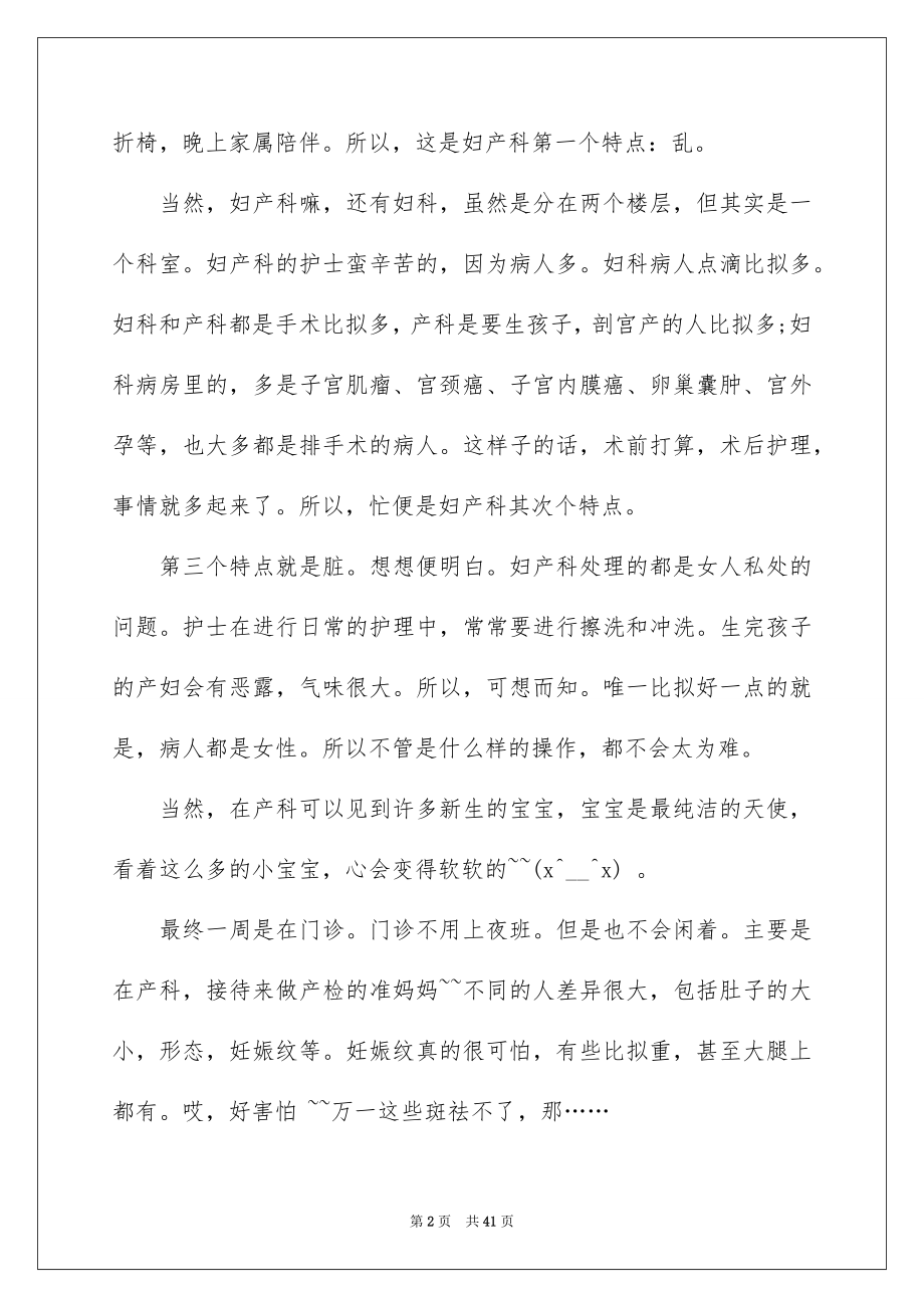 2023护士实习总结38范文.docx_第2页