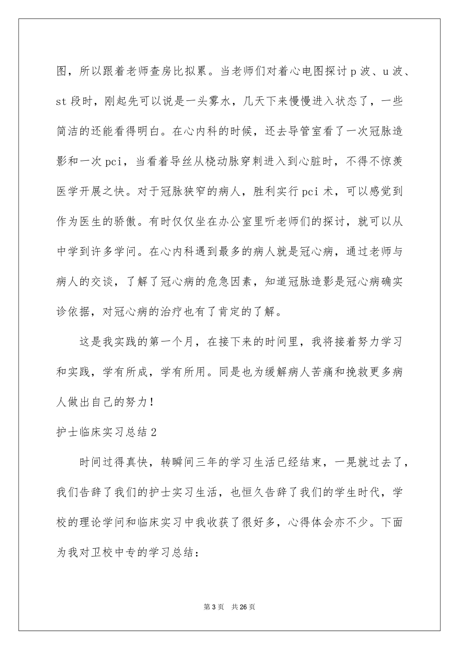 2023护士临床实习总结范文.docx_第3页