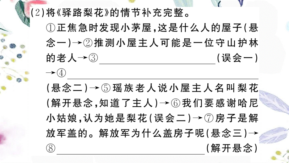 河南专版2023学年秋九年级语文上册第四单元综合性学习走进小说天地作业课件（人教版）2.pptx_第3页