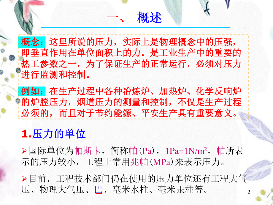 2023年HG第三检测仪表与传感器压力检测位图（教学课件）.ppt_第2页