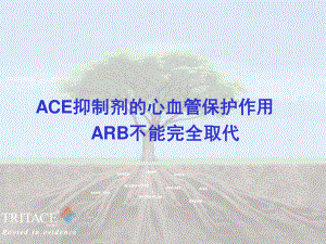 2023年ACE抑制剂的心血管保护作用ARB不能完全替代（教学课件）.ppt