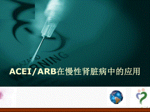 2023年ACEIARB在慢性肾脏病中的应用（教学课件）.ppt