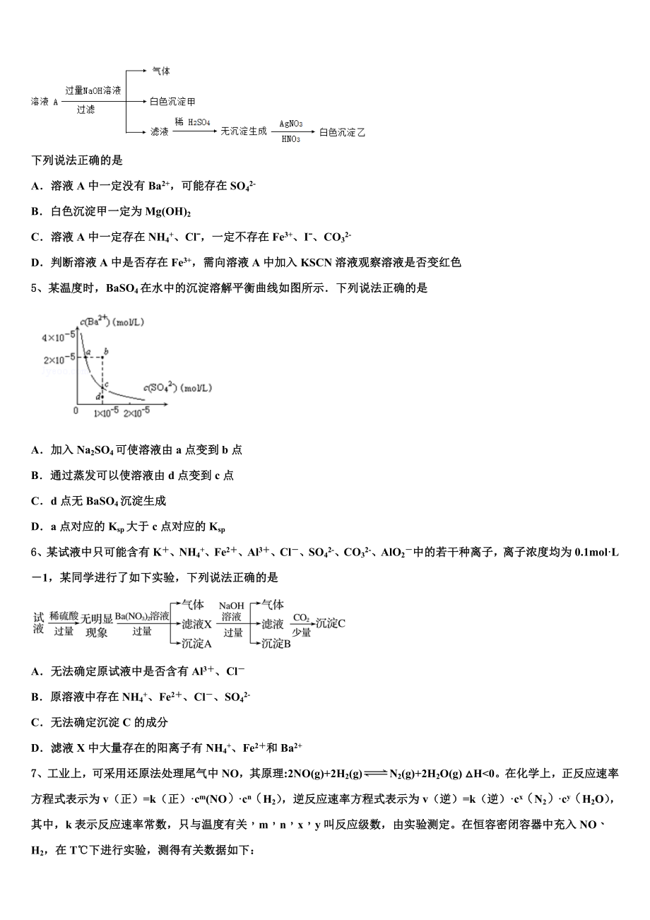 2023学年湖南省茶陵县三中高二化学第二学期期末教学质量检测试题（含解析）.doc_第2页