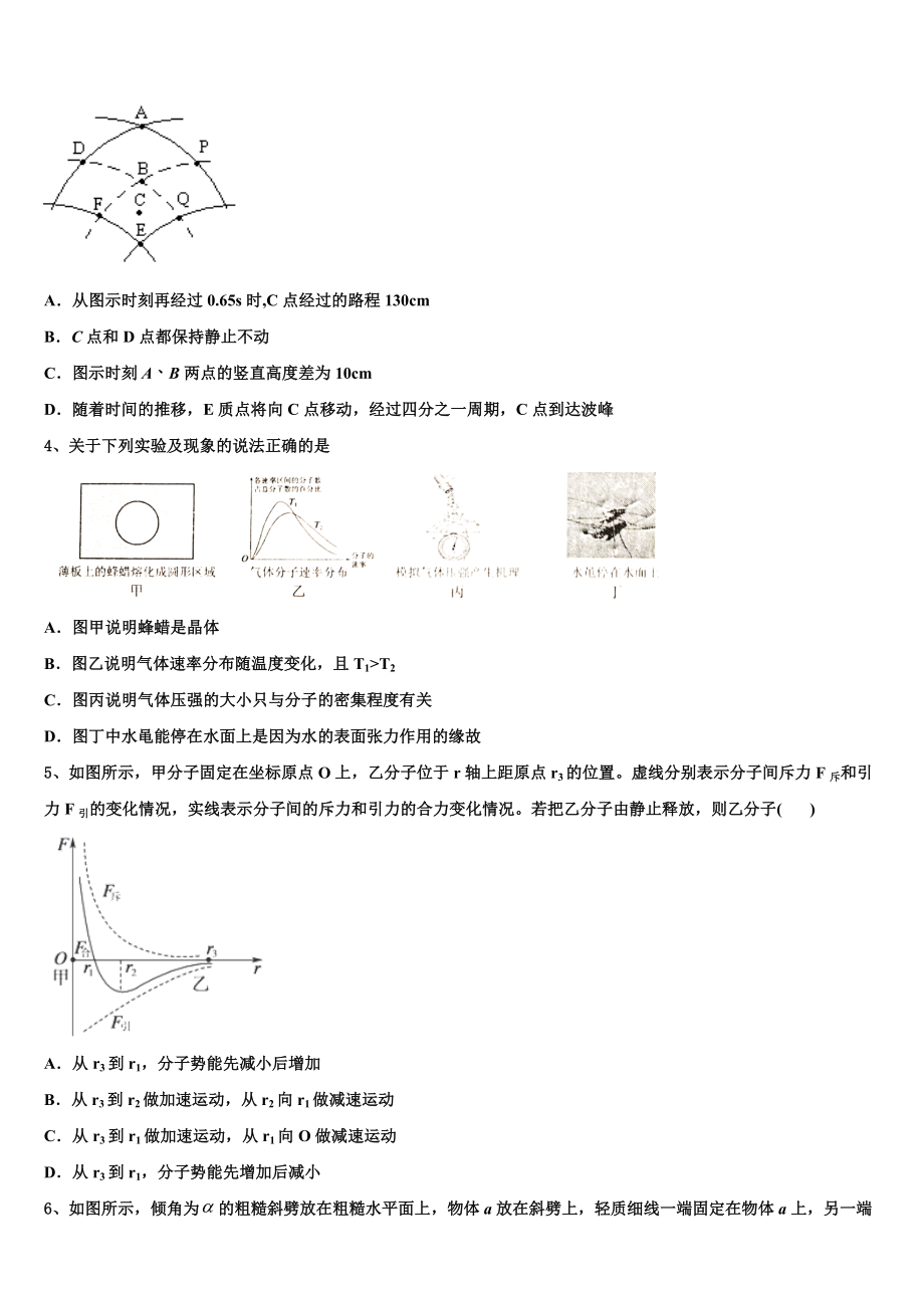 2023学年辽宁省本溪高级中学物理高二下期末学业水平测试试题（含解析）.doc_第2页