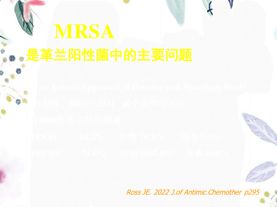 2023年MRSA的现状和挑战（教学课件）.ppt_第3页