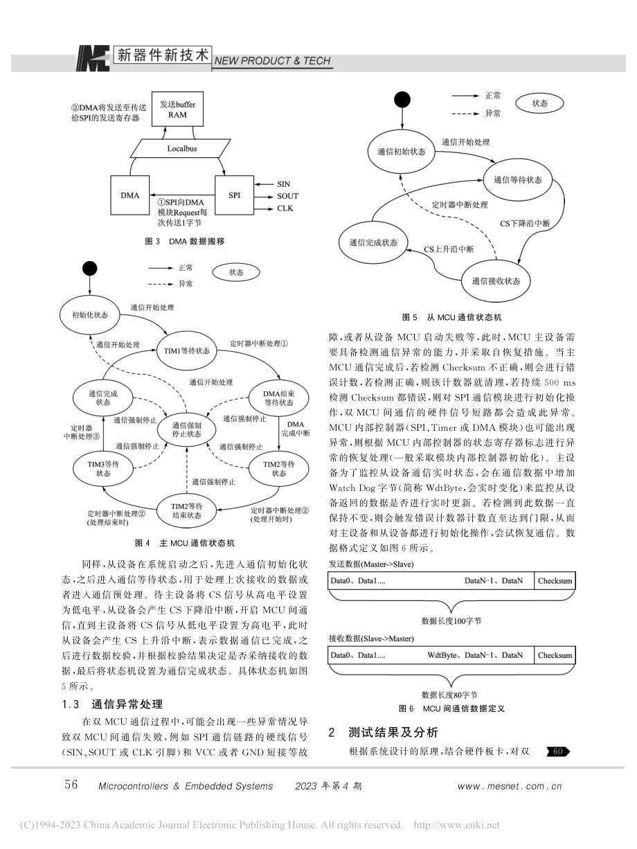 双MCU间数据通信的高效性和可靠性研究_向小华.pdf_第3页