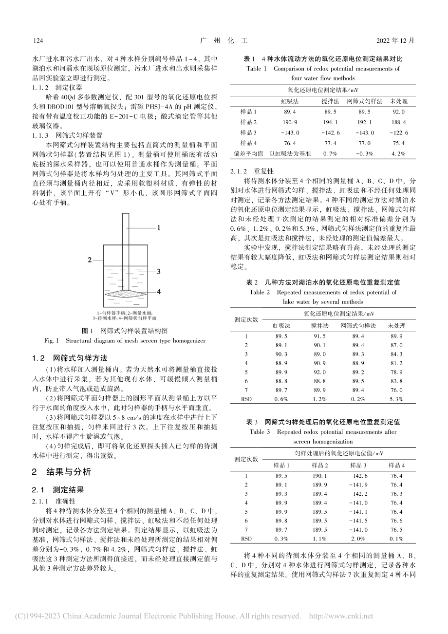 水中氧化还原电位测定方法优化研究_张琪雨.pdf_第2页