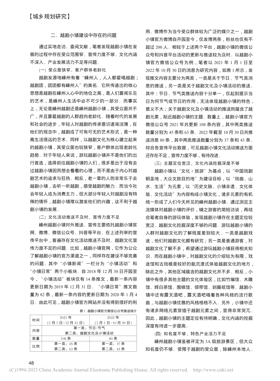 特色小镇建设路径优化研究——以嵊州越剧小镇为例_吴澌佳.pdf_第2页