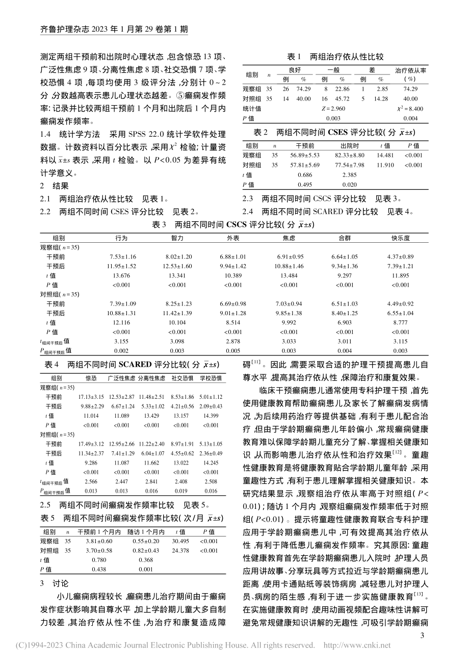 童趣性健康教育联合专科护理...、自尊水平及疾病控制的影响_邓璐瑶.pdf_第3页