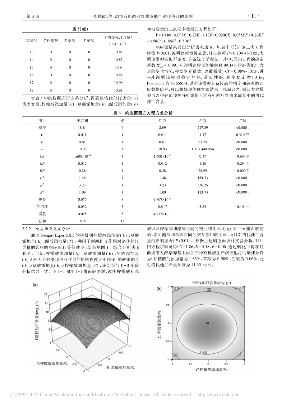 添加有机酸对红曲发酵产洛伐他汀的影响_李林霞.pdf_第3页