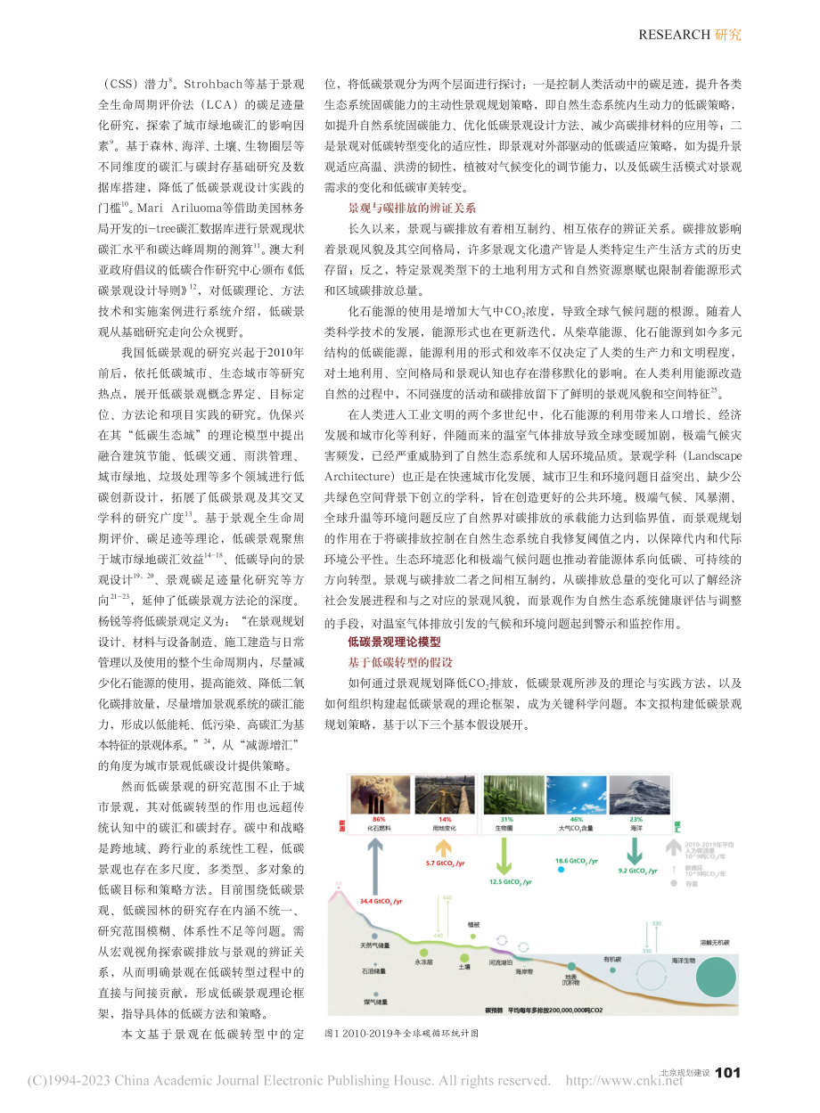 碳中和目标下的低碳景观策略研究_管金瑾.pdf_第2页