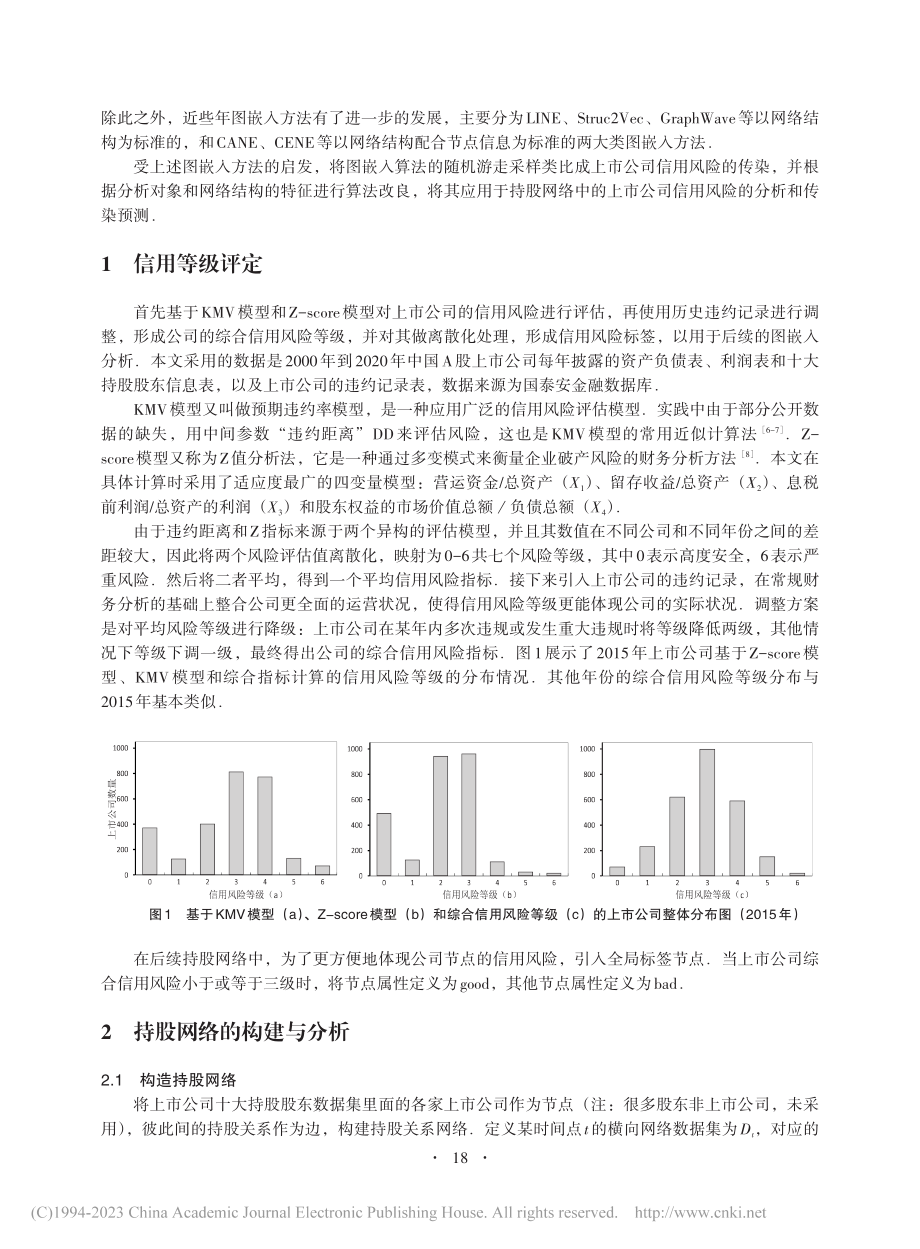 图嵌入在上市公司信用风险预测中的应用_杨城.pdf_第2页