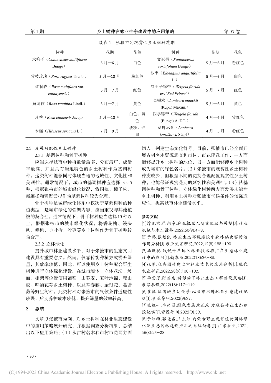 乡土树种在林业生态建设中的应用策略_杨新鹏.pdf_第3页