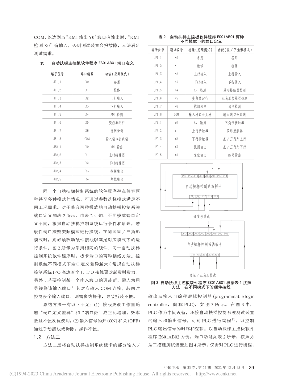 一种简便的自动扶梯控制系统测试装置的搭建方法_李琳.pdf_第2页