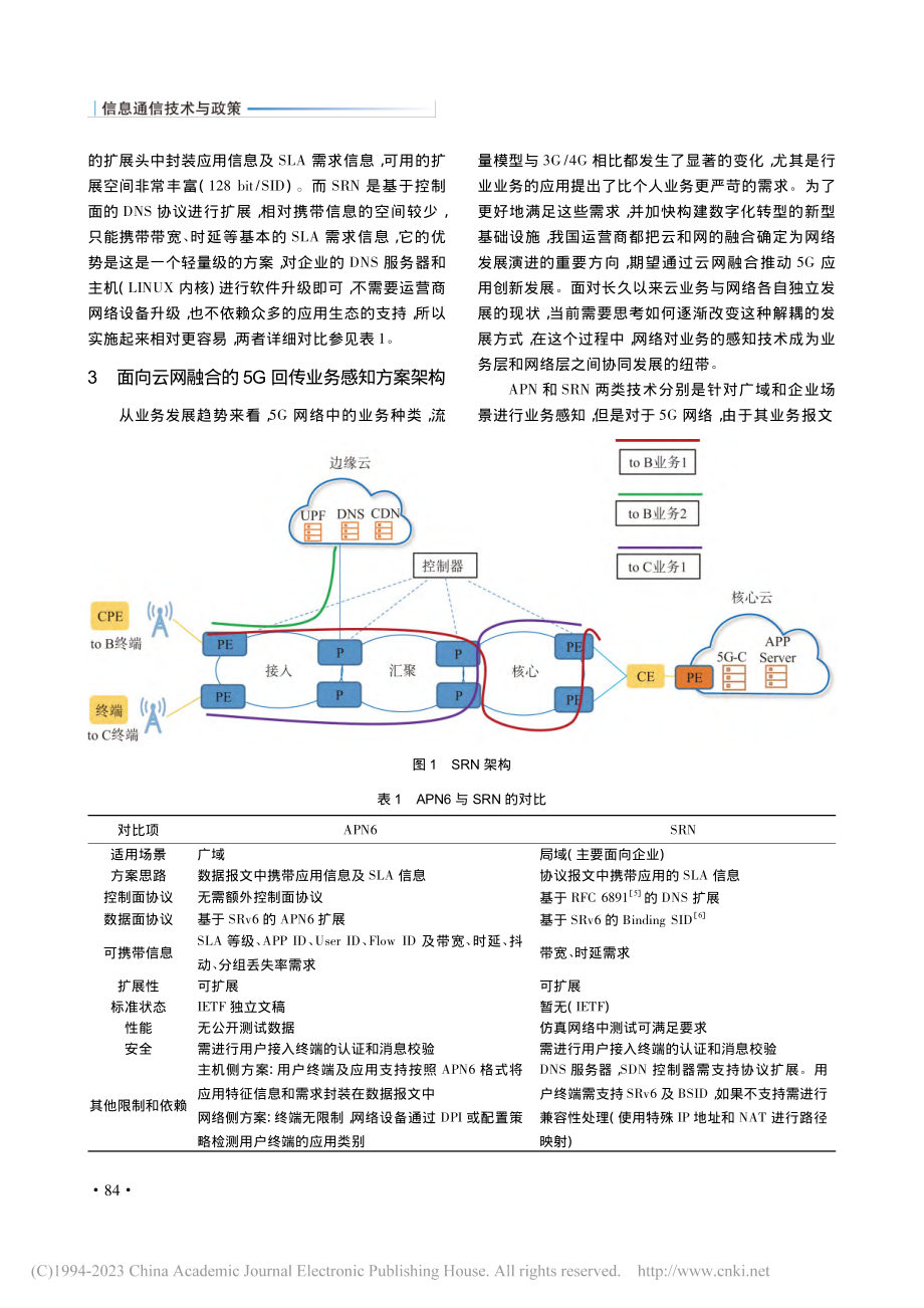 业务感知技术在5G回传网络中的应用及演进思考_李振文.pdf_第3页