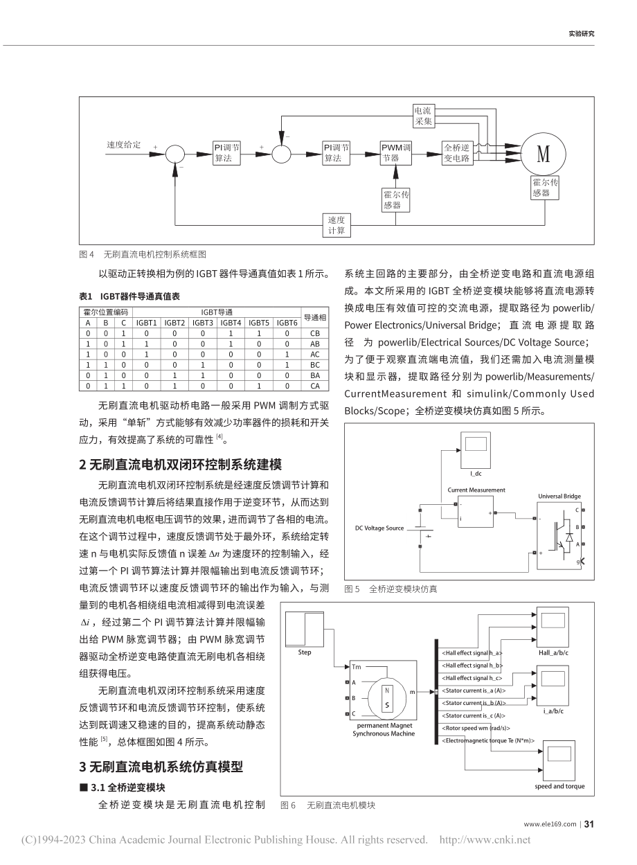 无刷直流电机双闭环控制的仿真研究_陈斌.pdf_第2页