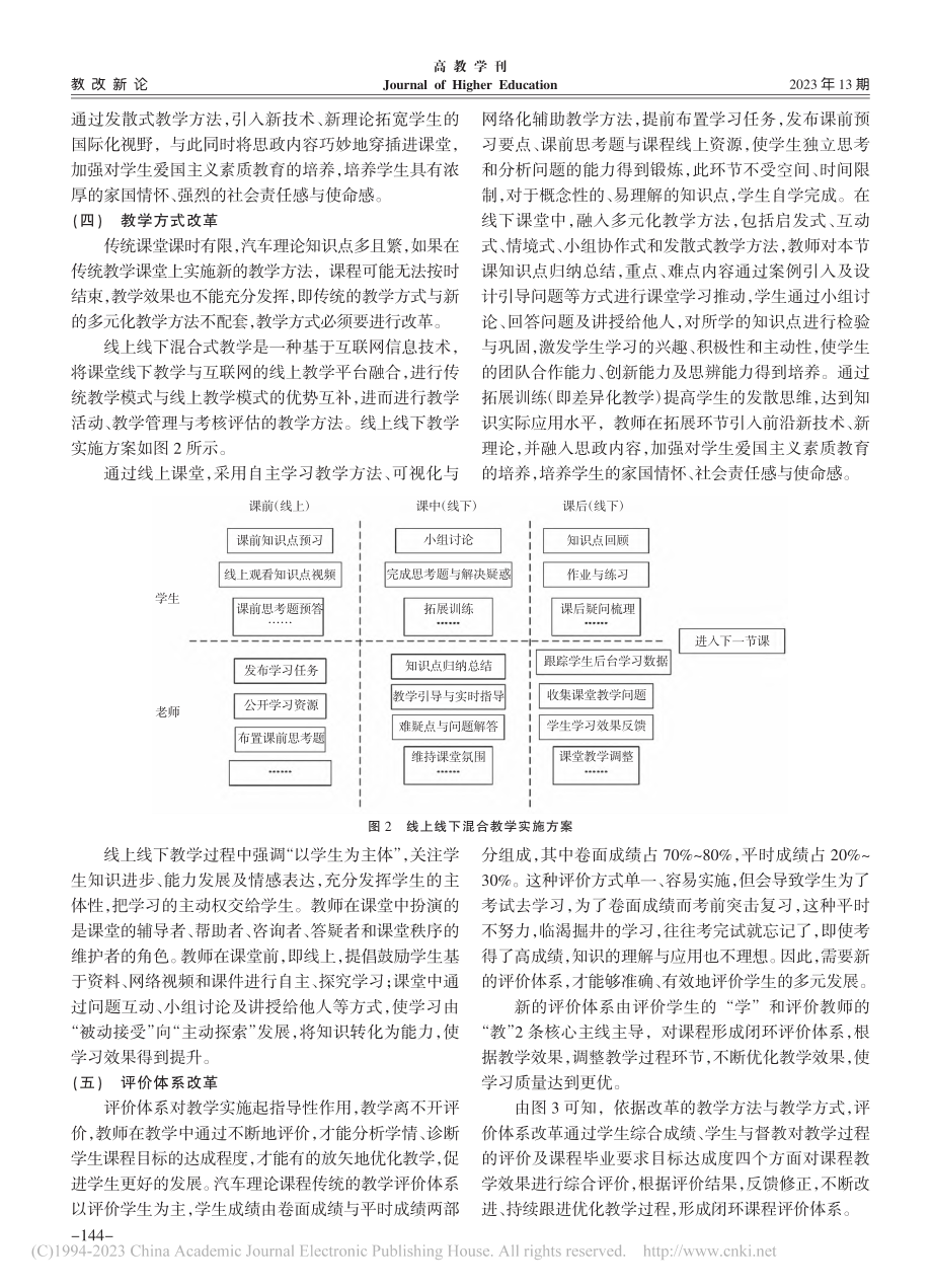 新工科建设背景下汽车理论课程教学改革研究_冯镇.pdf_第3页