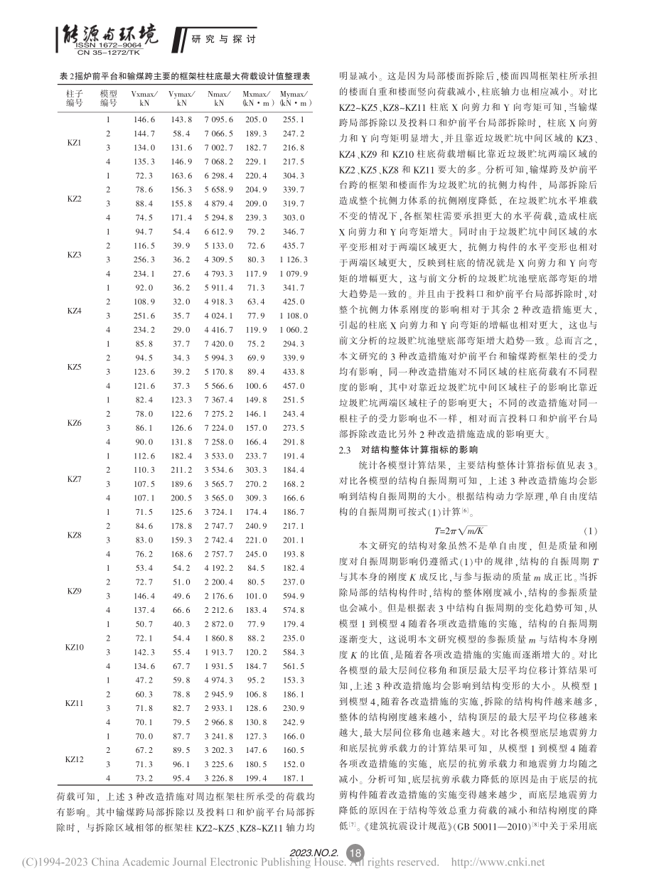 循环流化床改炉排炉项目的炉前平台结构改造研究_龙吉生.pdf_第3页