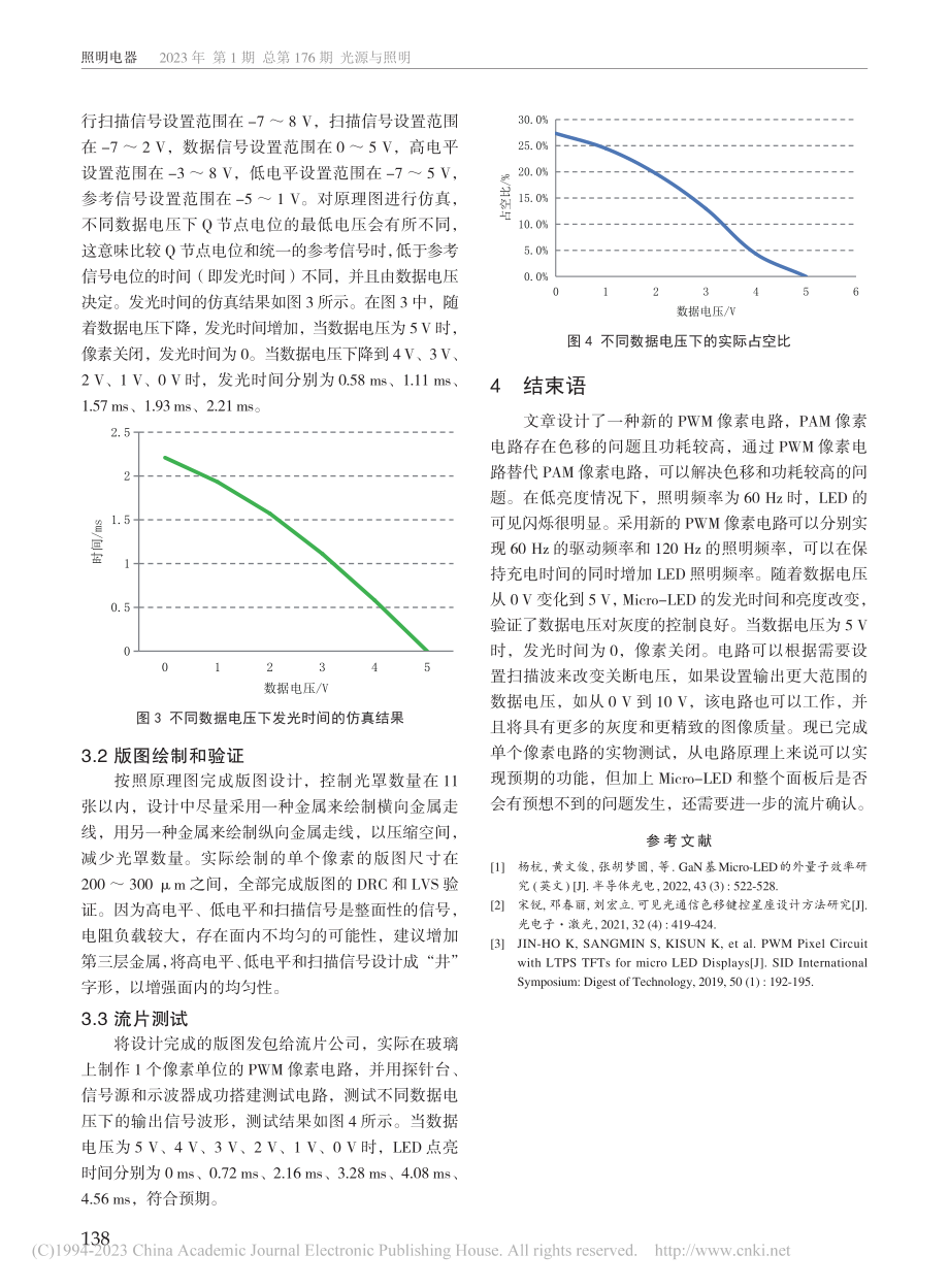 一种用于Micro-LED的新型PWM像素电路设计_王婷.pdf_第3页