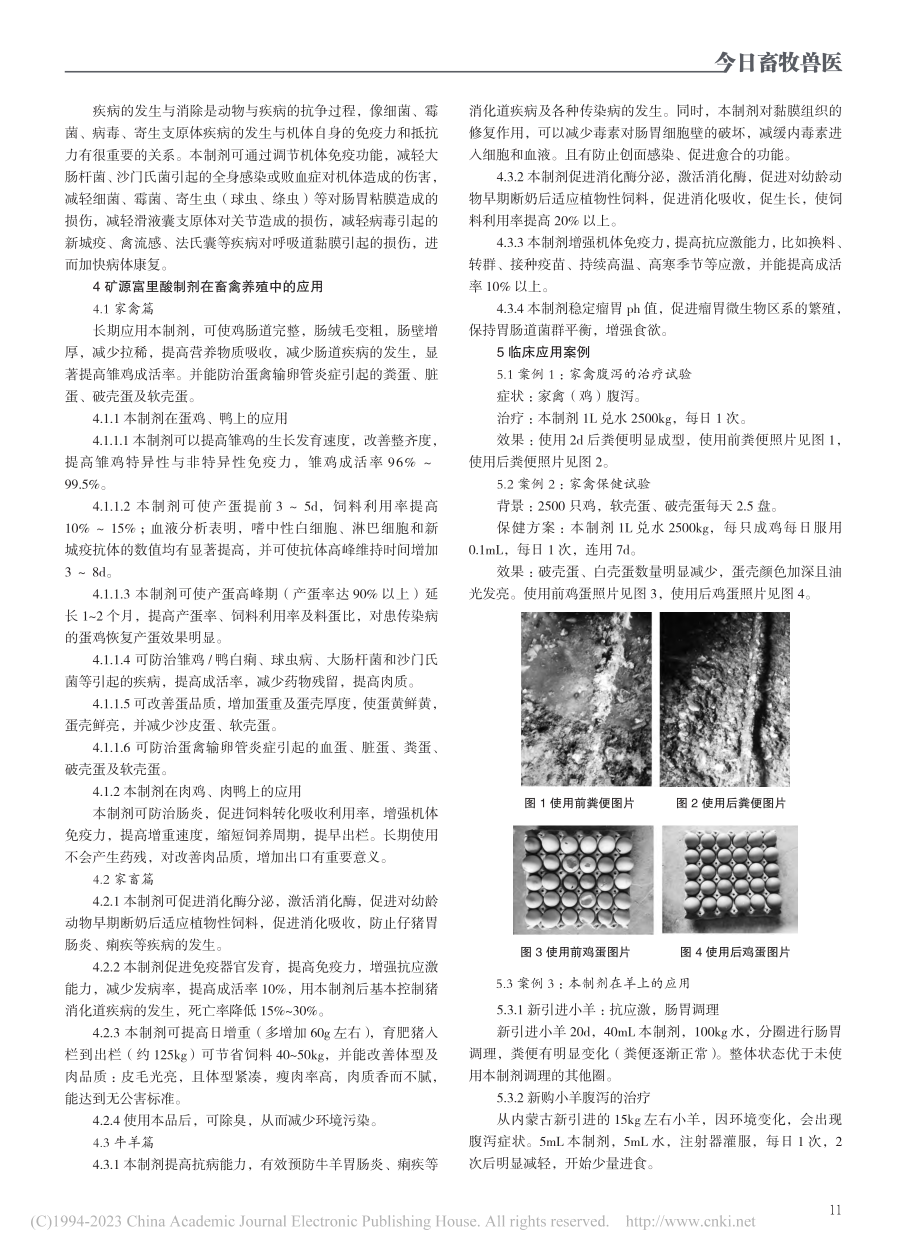 一种矿源富里酸制剂在畜禽养殖中的应用_杜红娜.pdf_第2页