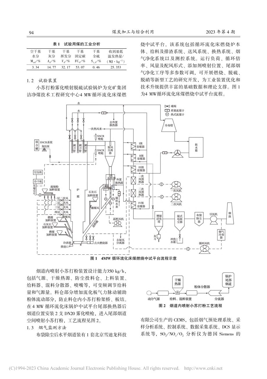 小苏打粉用于工业锅炉烟道脱硫的试验研究_高培桥.pdf_第2页