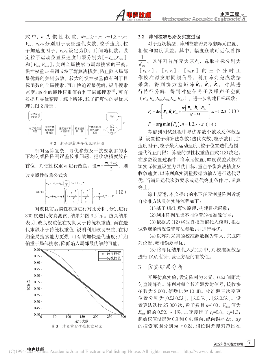 一种基于改良粒子群算法的近场阵列自校准方法_李光远.pdf_第3页