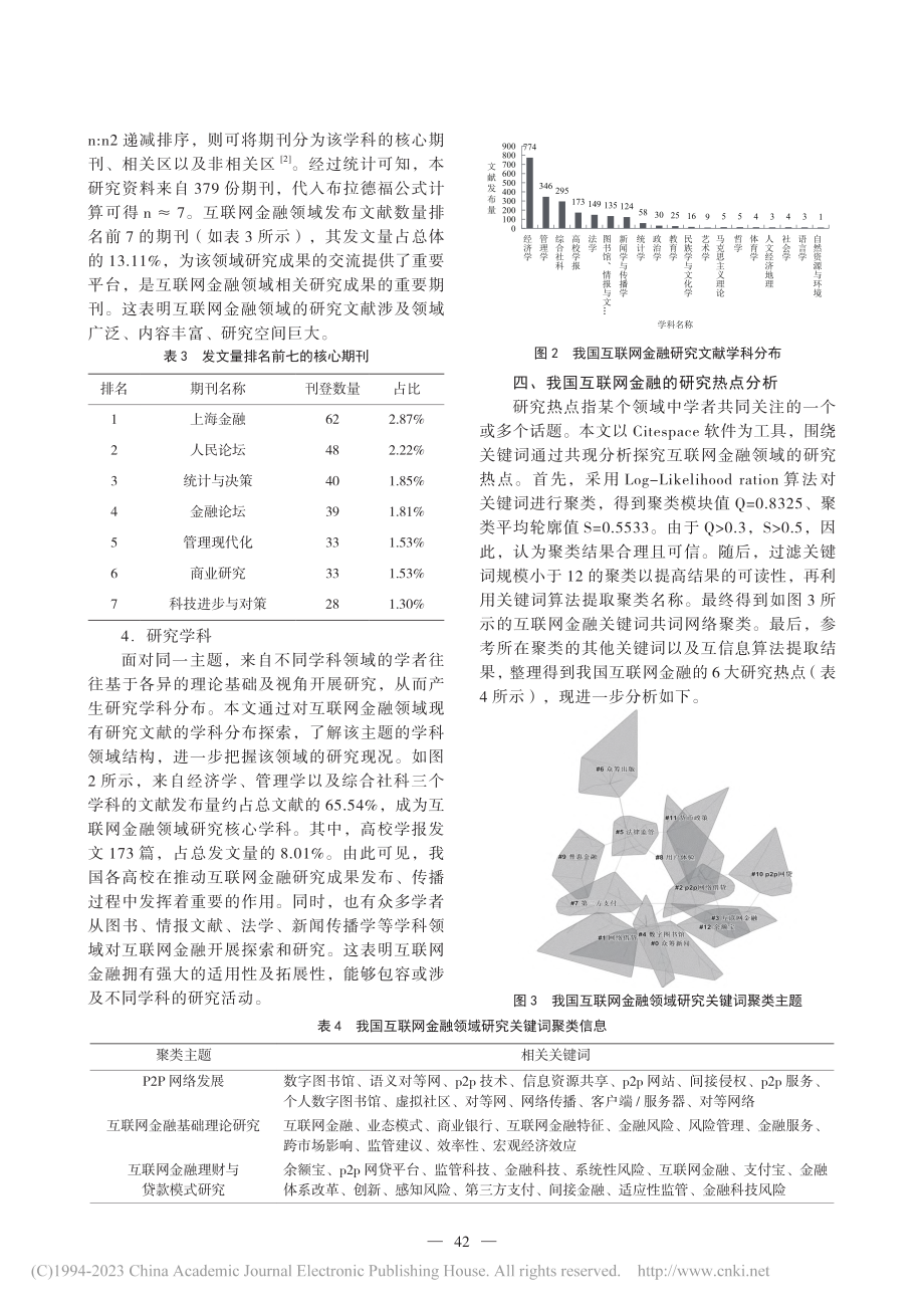 我国互联网金融的文献计量研究_夏雨.pdf_第3页