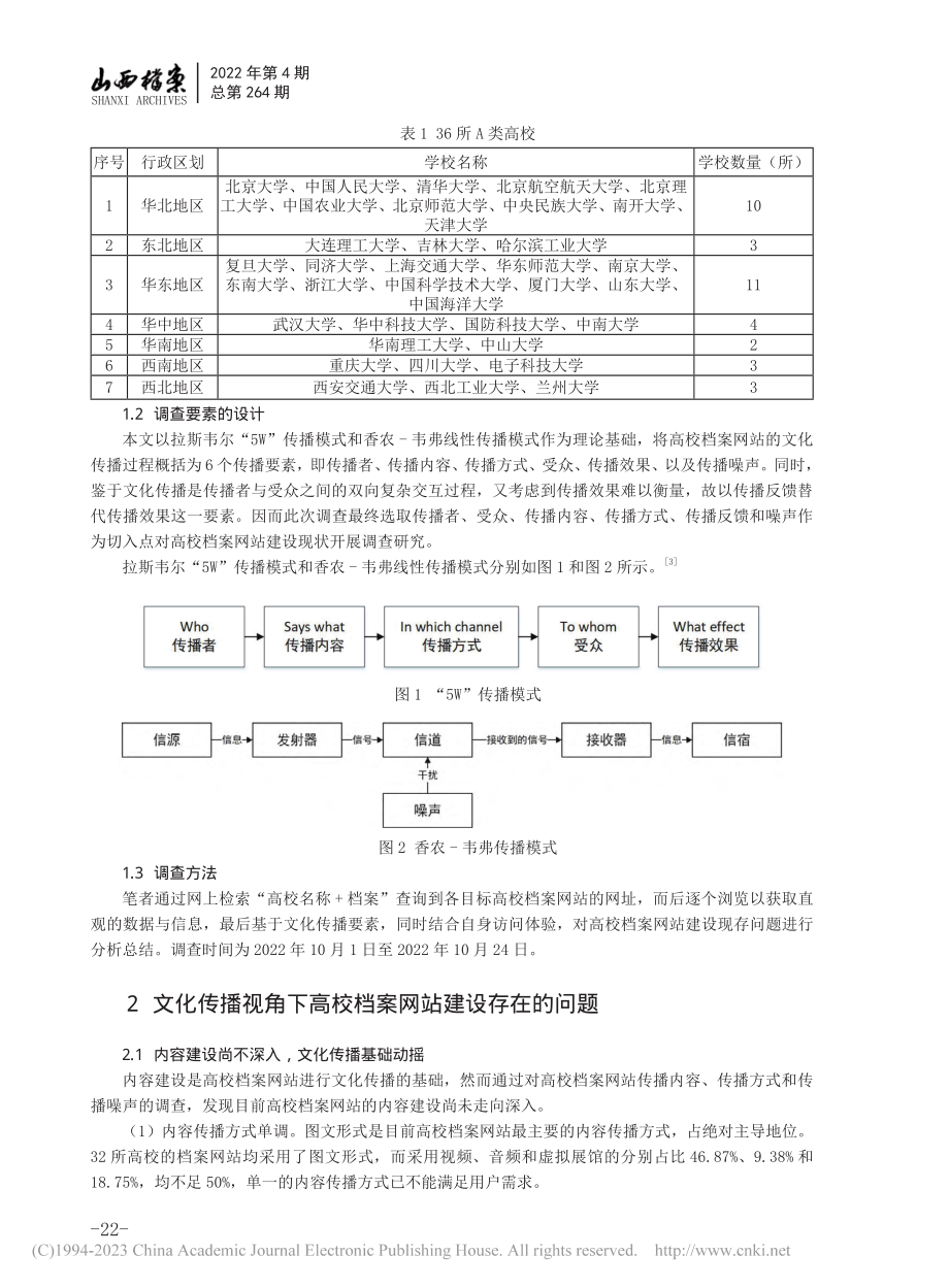 文化传播视角下高校档案网站...—以“双一流”建设高校为例_杜姝仪.pdf_第2页