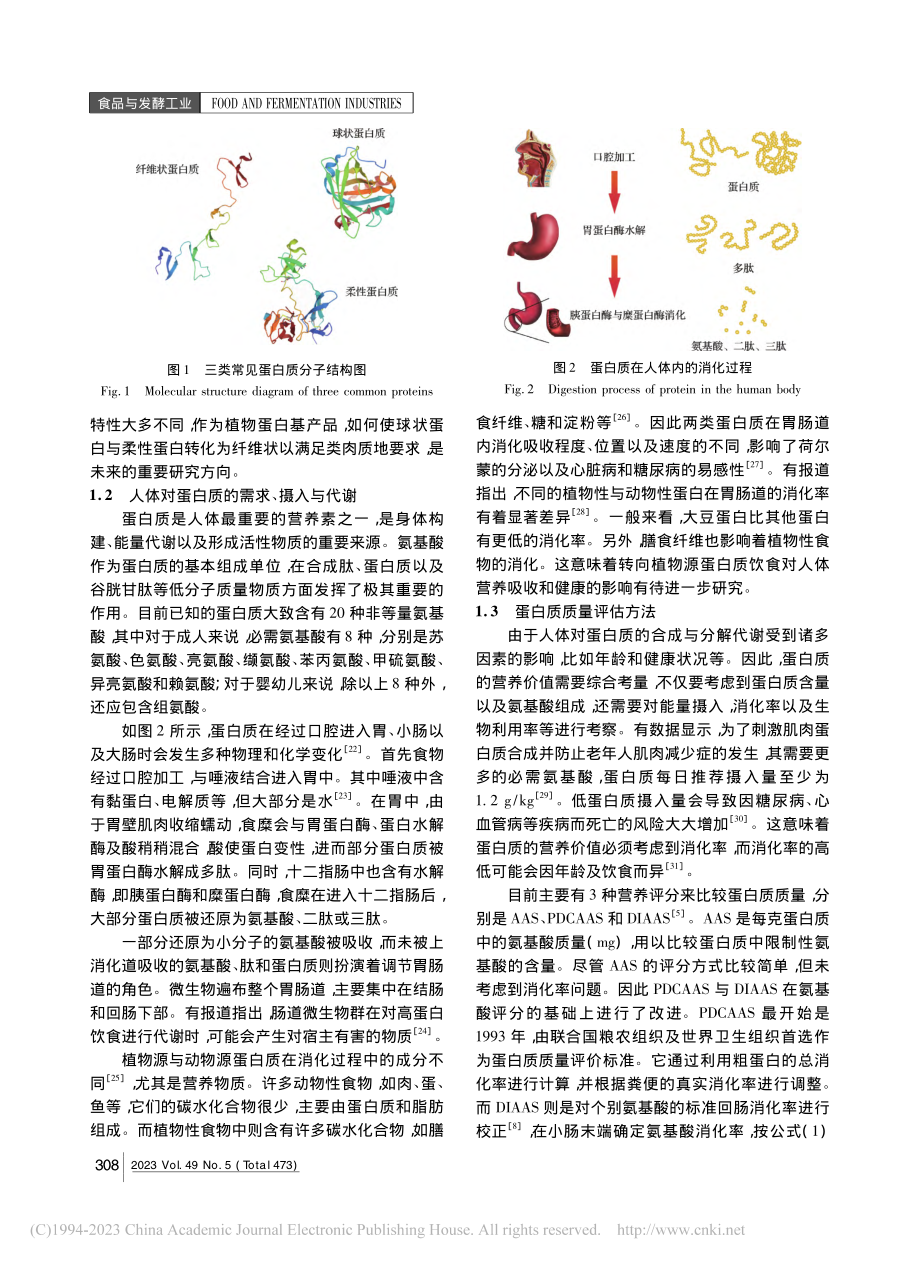 植物基蛋白肉产品的蛋白质平衡与营养优化设计_李若男.pdf_第3页