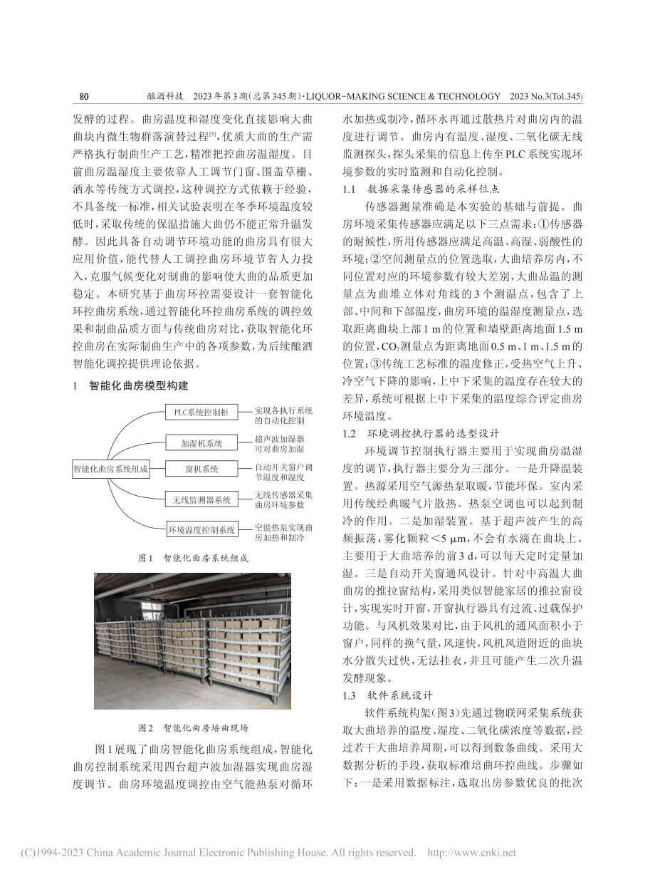 智能化环控曲房的设计和应用研究_何宏魁.pdf_第2页