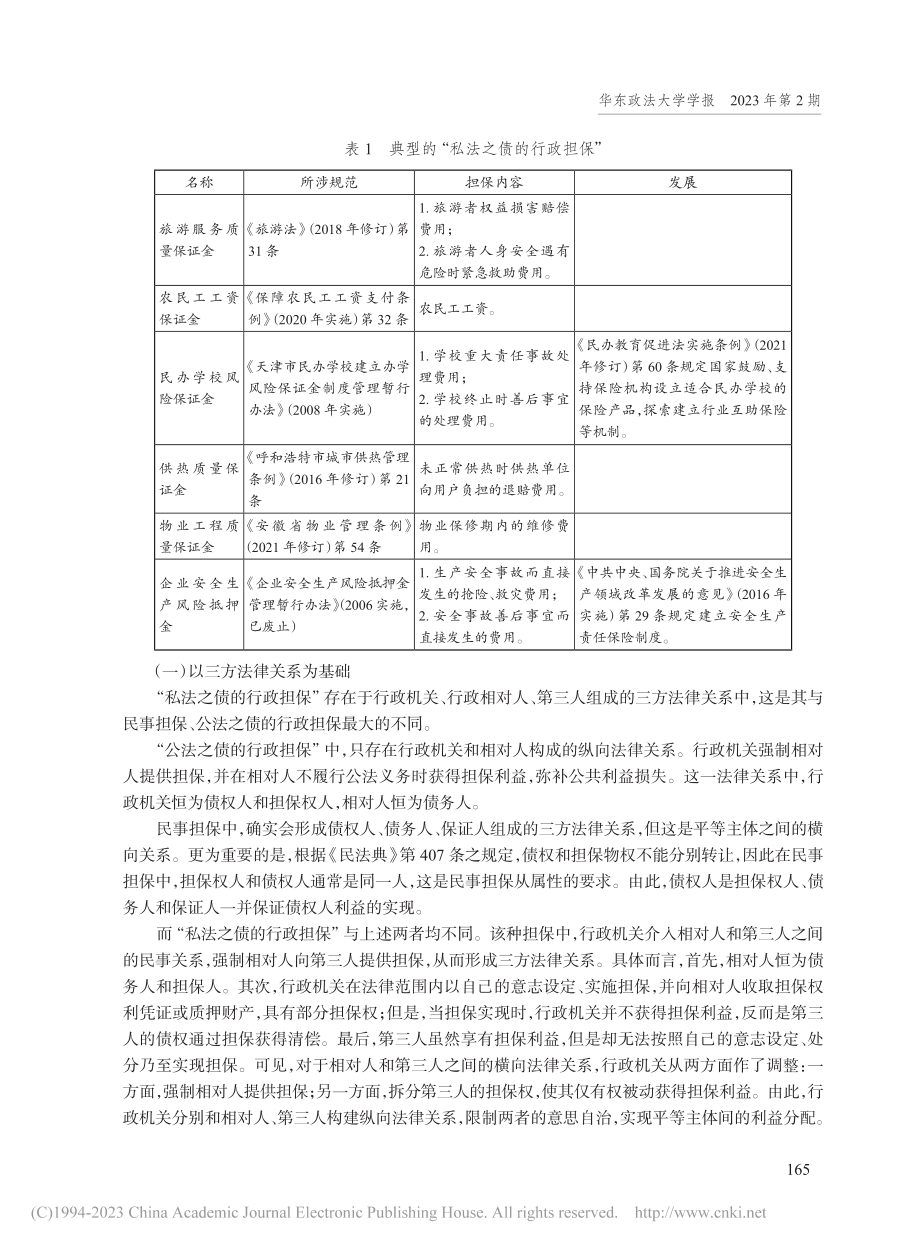 作为风险分配工具的“私法之债的行政担保”_张学府.pdf_第3页