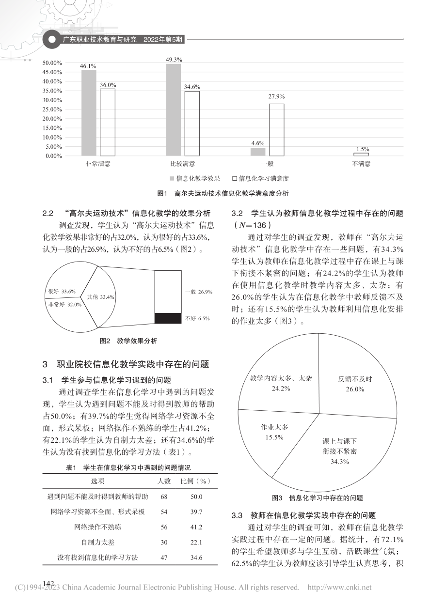 职业院校信息化教学实践研究...“高尔夫运动技术”课程为例_常金鑫.pdf_第2页