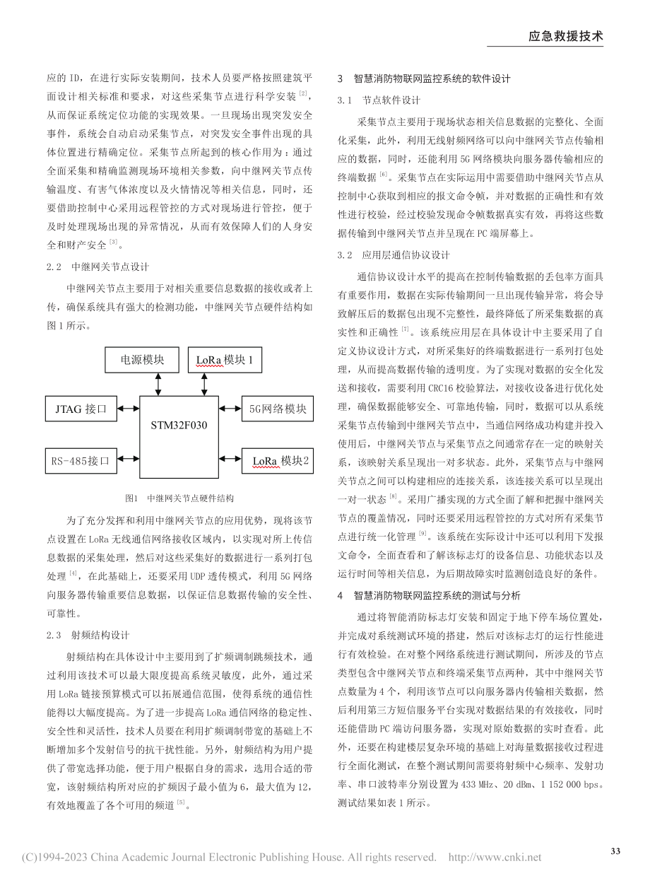 智慧消防物联网监控系统的设计与实现_连莲.pdf_第2页