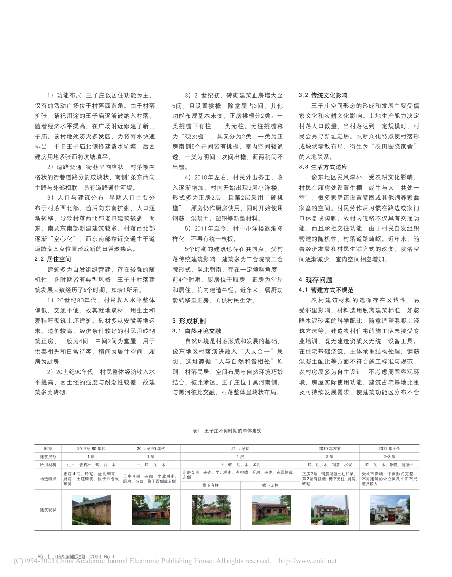 豫东平原非典型乡村建筑空间发展研究——以王子庄为例_赵曼.pdf_第2页