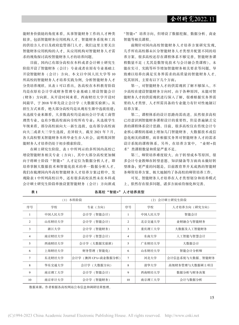 智能财务人才类型与培养模式：一个初步框架_张敏.pdf_第2页