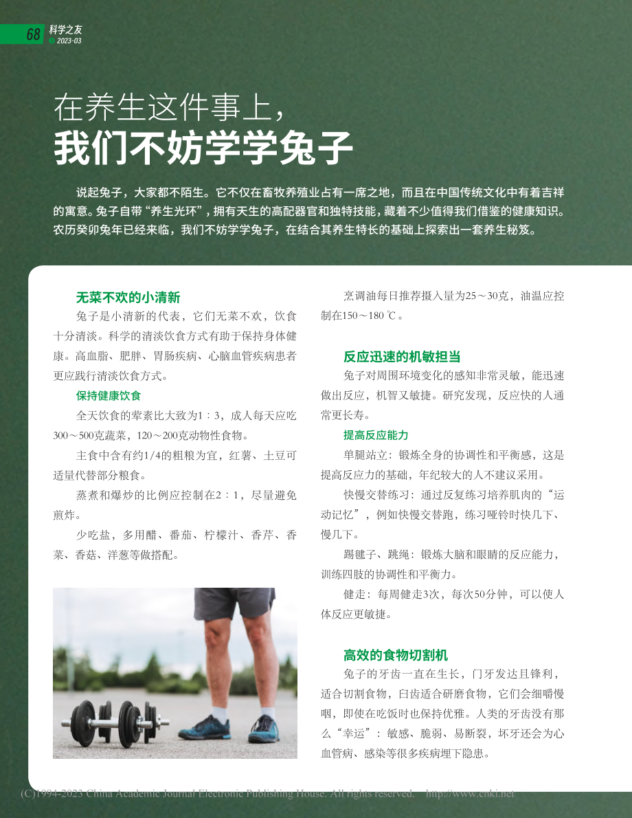 在养生这件事上我们不妨学学兔子.pdf_第1页