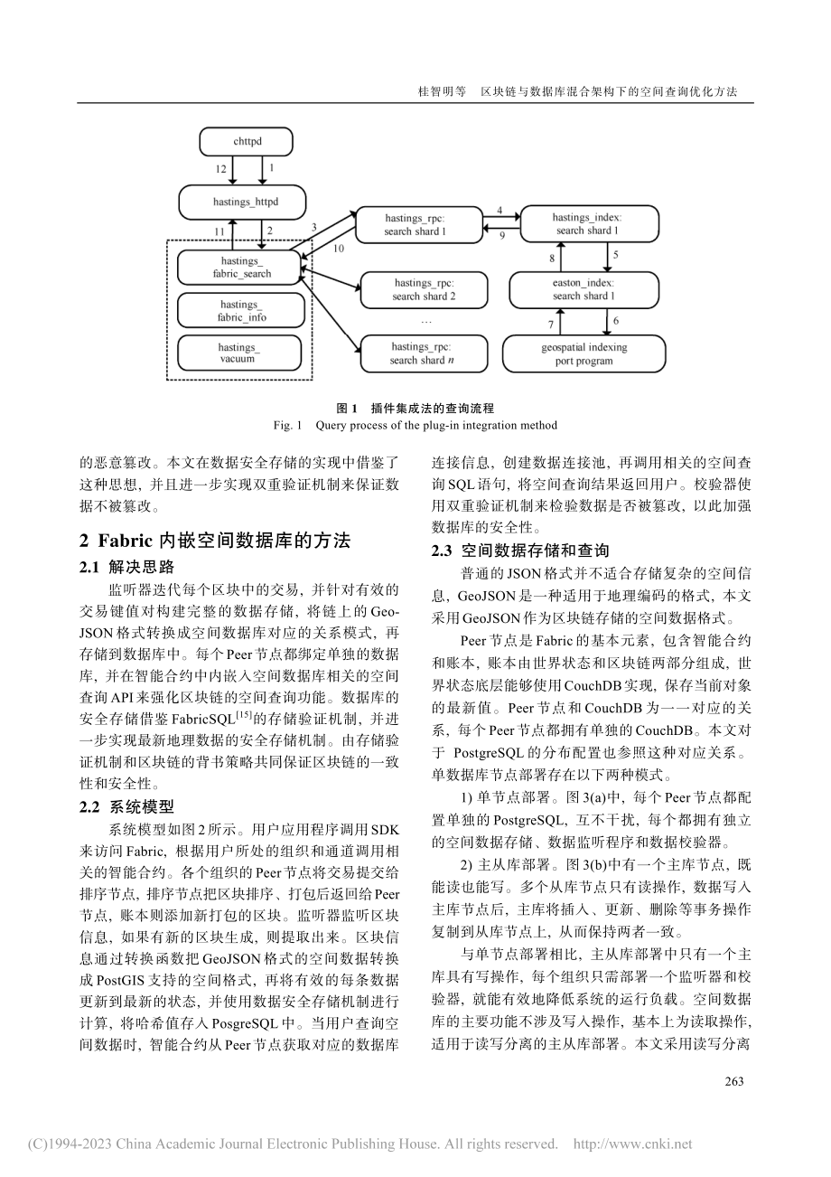 区块链与数据库混合架构下的空间查询优化方法_桂智明.pdf_第3页