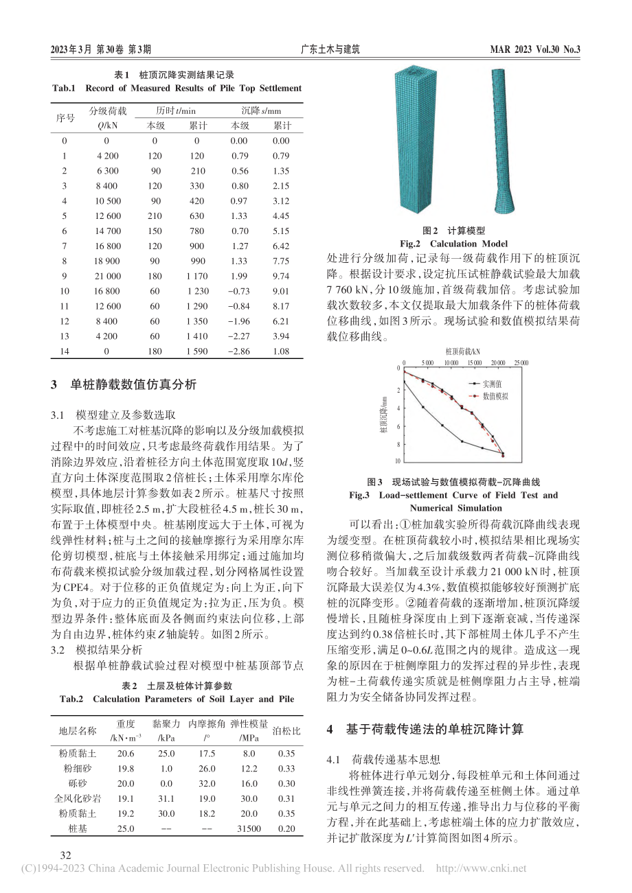 深厚软土地层超长超大直径扩底桩承载力性状及机理研究_莫成.pdf_第3页