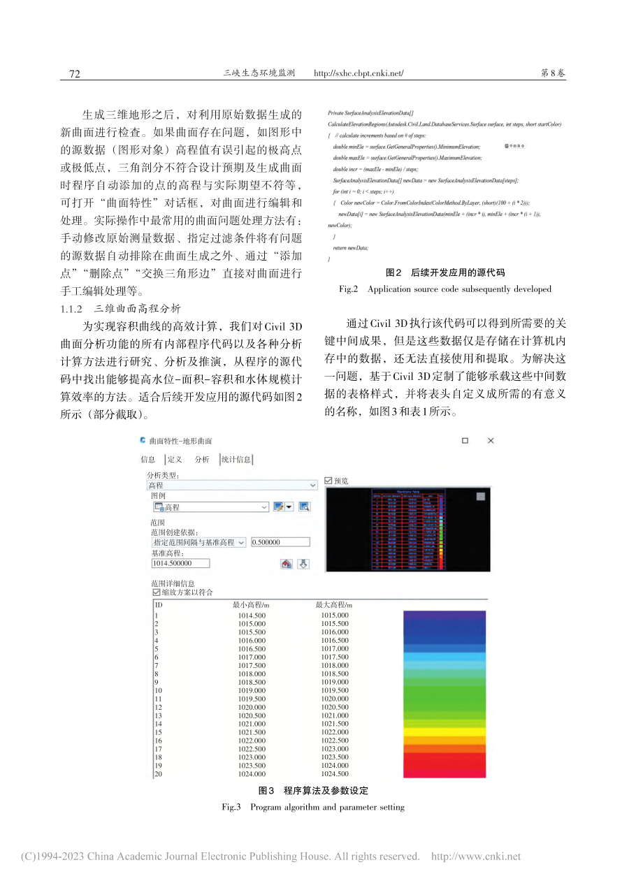 全三维环境下湖泊水位-容积曲线快速计算方法_孟明.pdf_第3页